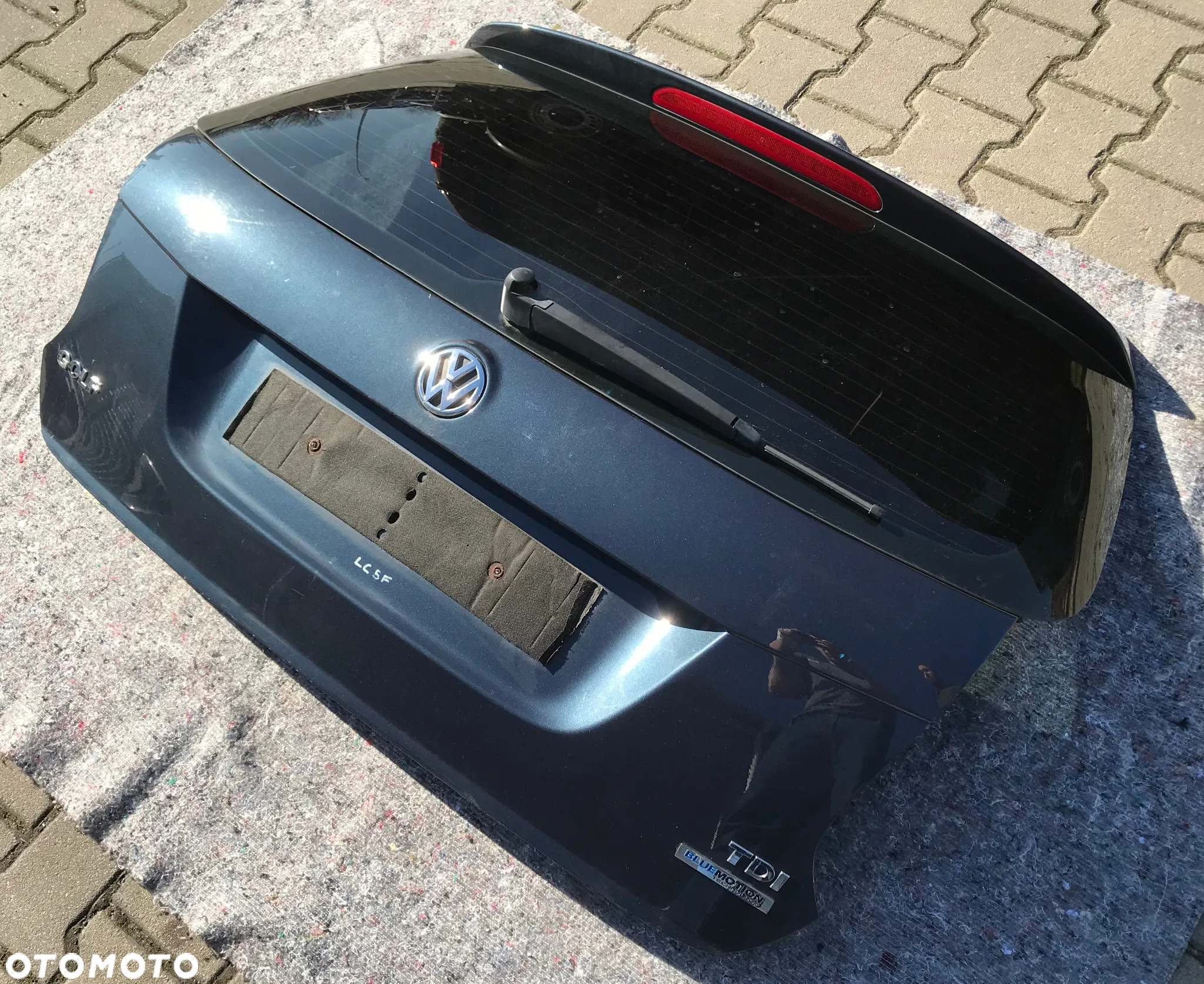 VW Golf VI 6 1K9 kombi klapa bagażnika tył tylna LC5F - 3