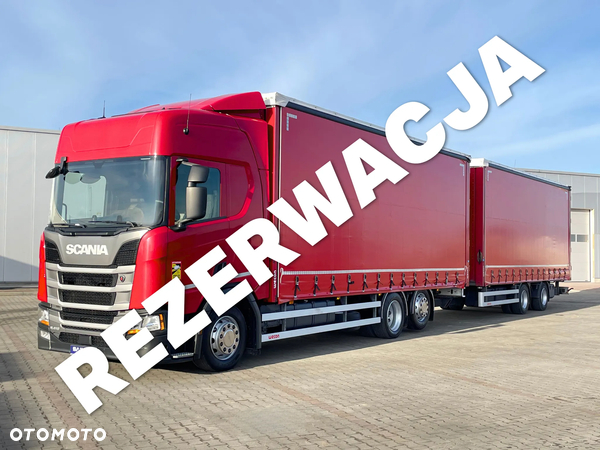Scania R410 / ZESTAW TANDEM 120 M3 / 7,75 M + 7,75 M / SALON PL