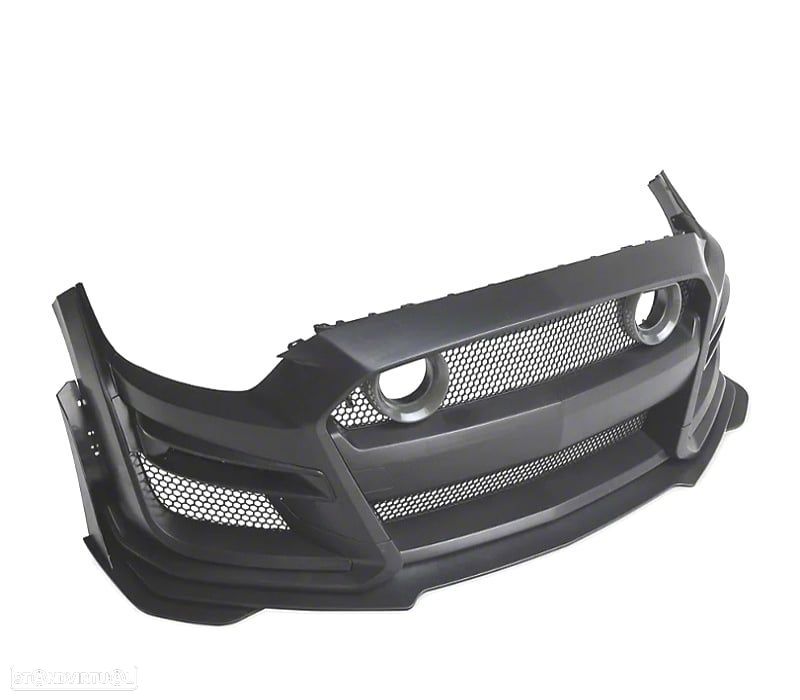 PÁRA-CHOQUES FRONTAL FORD MUSTANG 15-17 LOOK GT500 GRADE DE LUZ LED - 2
