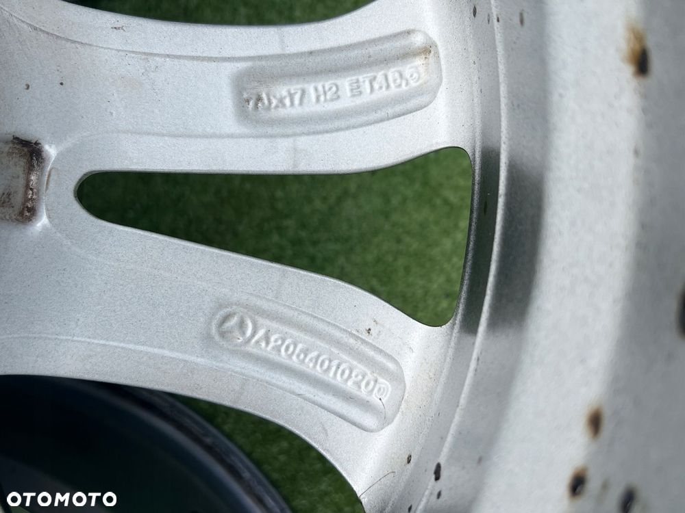 KOMPLET FELG FELGI ALU MERCEDES A205 447 VITO V C KLASA 17 ORYGINALNE - 11