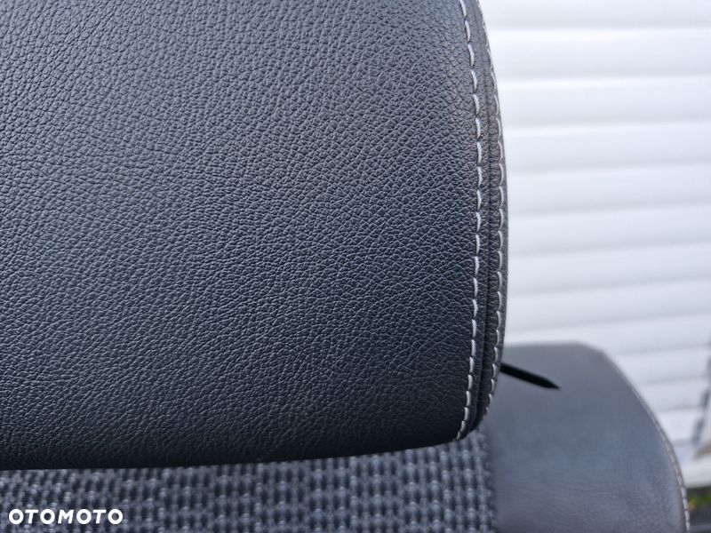 toyota verso i 1 lift fotel 2 rząd kanapy tył środkowy półskóra - 5