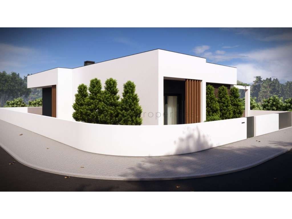 Moradia T3 + 1 térrea de arquitetura contemporânea com piscina | Pi... - Grande imagem: 3/7