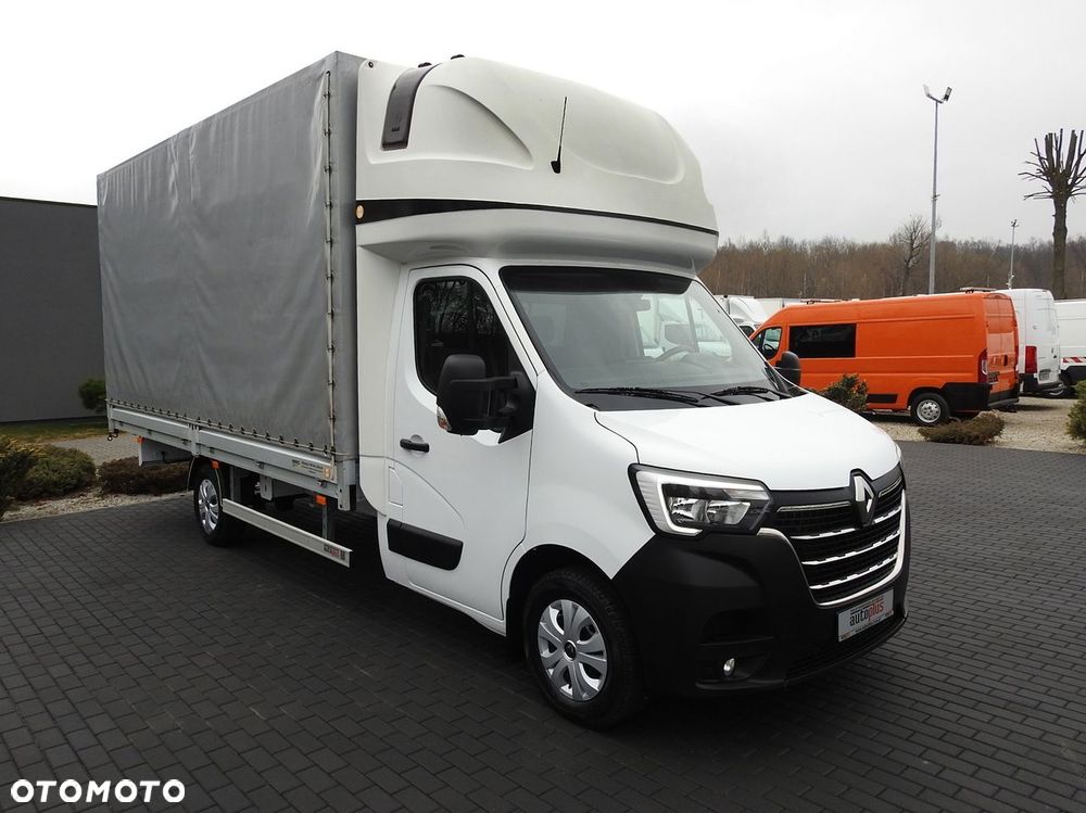 Renault MASTER  PLANDEKA 10 PALET WEBASTO TEMPOMAT LEDY PNEUMATYKA KLIMATYZACJA  165KM - 5