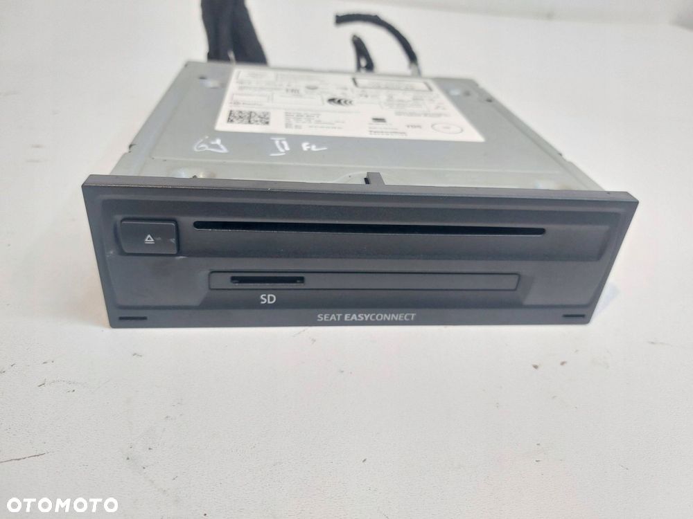 seat leon iii 5f ateca ibiza 6j lift radio cd/dvd/gps mib 2 5qa035824a - 2