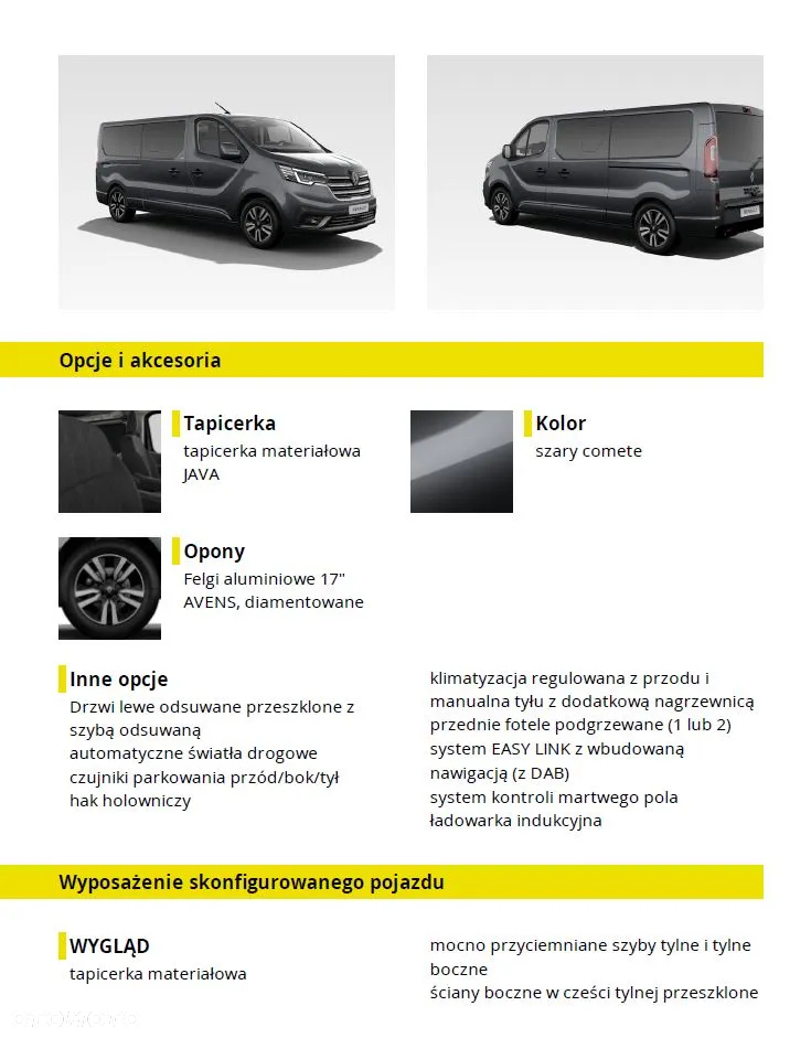 Renault Trafic SpaceClass 2.0 dCi EDC - 7