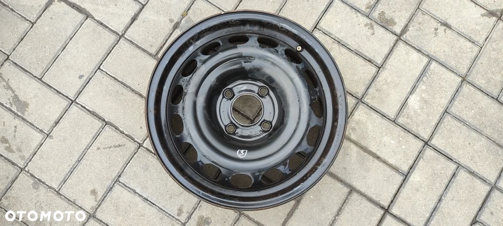 FELGI STALOWE 4x108 6Jx15 CALI ET32 OPEL CORSA F CITROEN PEUGEOT 9825102480 4 SZTUKI KOMPLET - 4