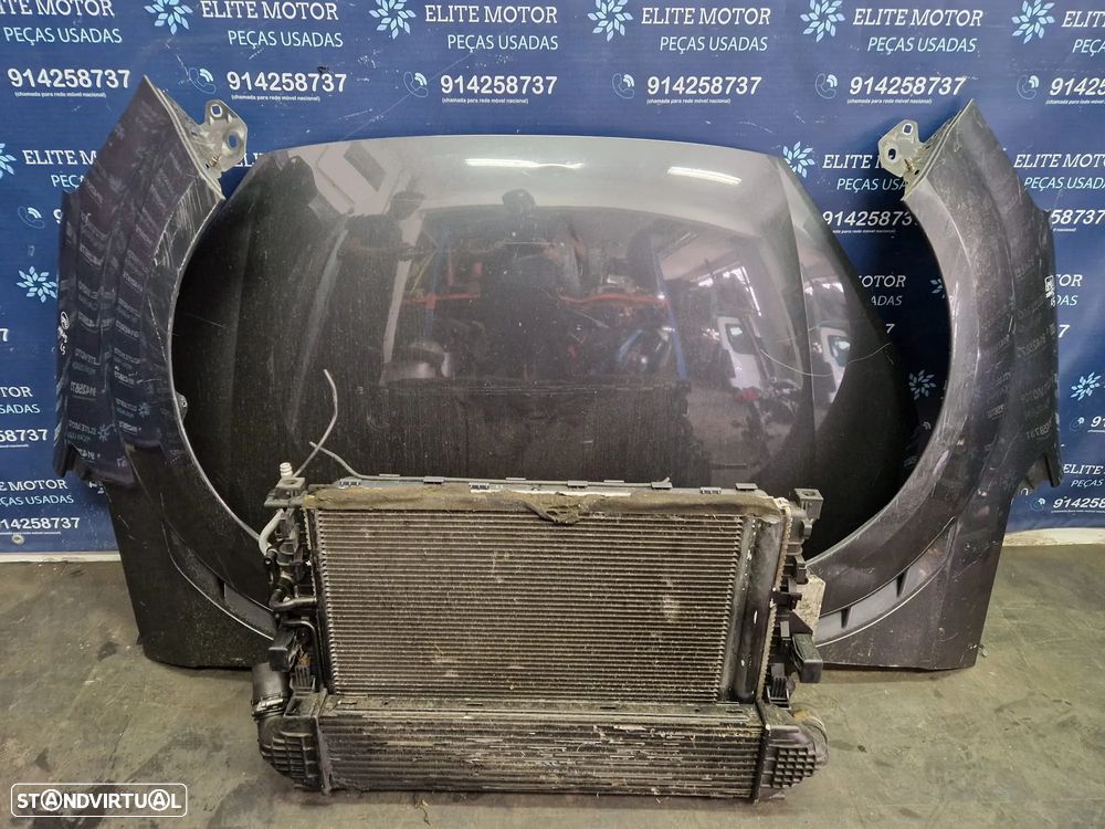 Frente completa usada FORD S-MAX 2.0 TDCI capot parachoques oticas guardalamas - 9