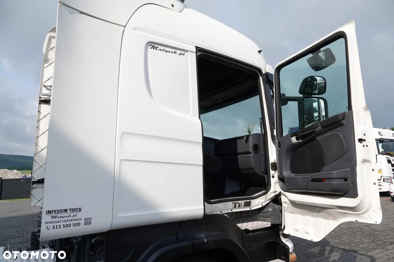 Scania R 490 / RETARDER / KLIMA POSTOJOWA  / HIGHLINE / ALUFELGI /  EURO 6 / MANUAL / 2014 R / SPROWADZONY - 35