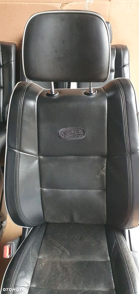 Fotele przód tył kanapa skóra komplet Overland Jeep Grand Cherokee WK2 - 12