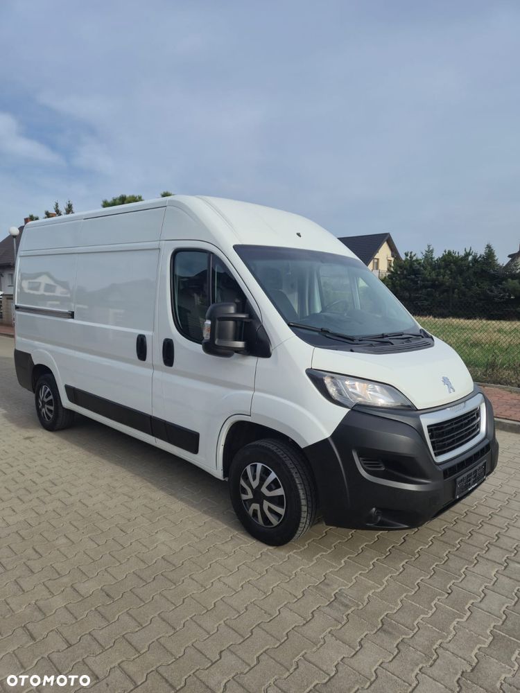 Peugeot BOXER L2H2 2018r 2xDrzwi Klima Webasto Kamera Ledy 100%Bezwypadkowy SUPER STAN - 4