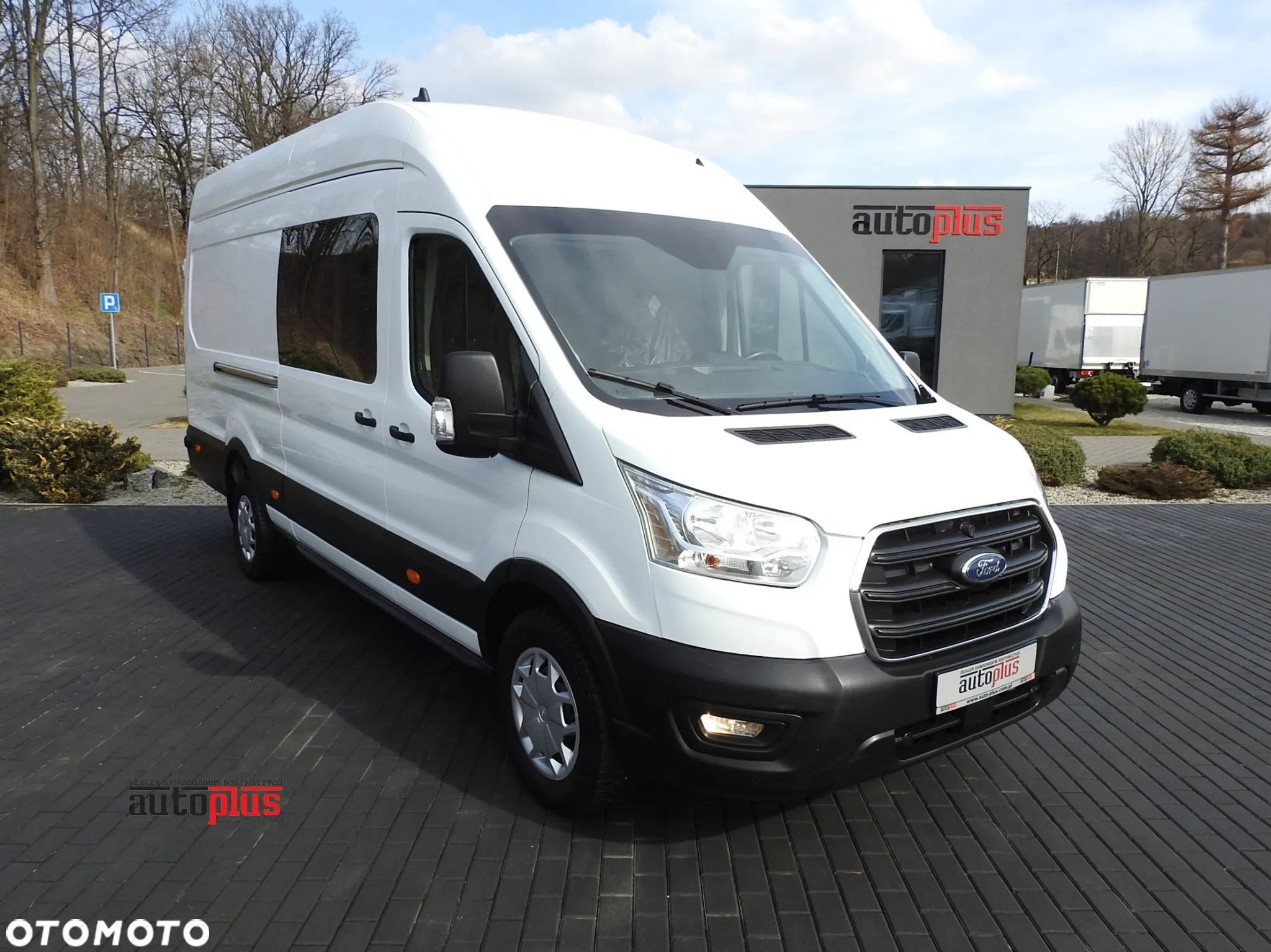 Ford TRANSIT  FURGON BRYGADÓWKA 6 MIEJSC TEMPOMAT LEDY KLIMATYZACJA 180KM [ U88643 ] - 2