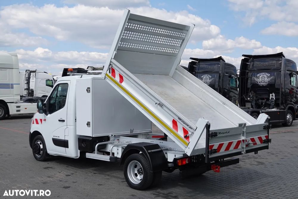 Renault MASTER DCI 145 / BASCĂLĂTOR DIN ALUMINIU / DUBLU / MANUAL / IMPORTAT - 5