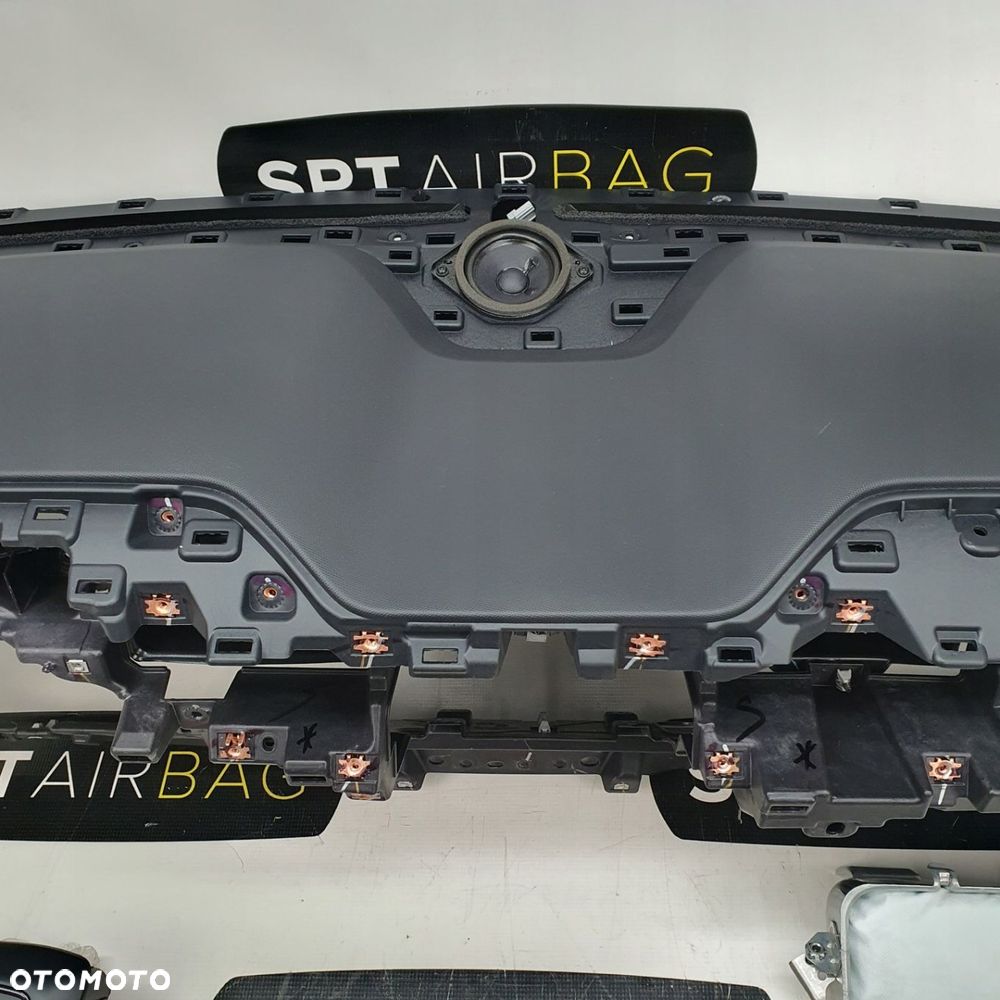 FORD MUSTANG MACH E DESKA ROZDZIELCZA KONSOLA KOKPIT PULPIT PODUSZKI AIRBAG AIR BAG PASY KIT SET - 4