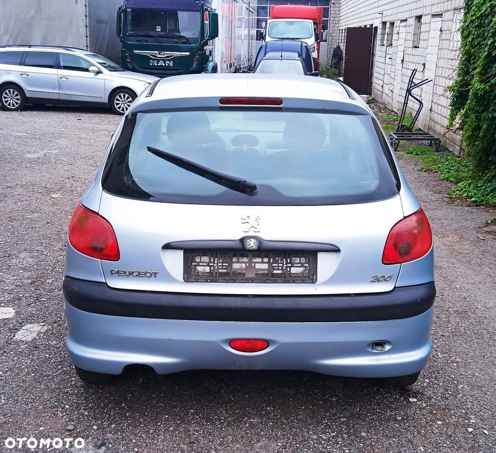 Na części Peugeot 206 1.1 5D lakier EYLC silnik HFX skrzynia maska klapa drzwi zderzak lampa błotnik - 6