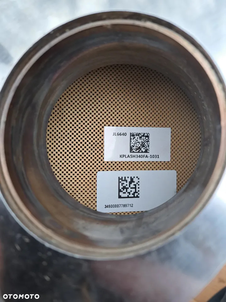Filtr cząstek stałych DPF FAP JAGUAR F-PACE 3.0 Benzyna AJ20P6 Land Rover L8A2-5E212-DC L8A2-5H342-AC T4A37059 T4A45458 - 3