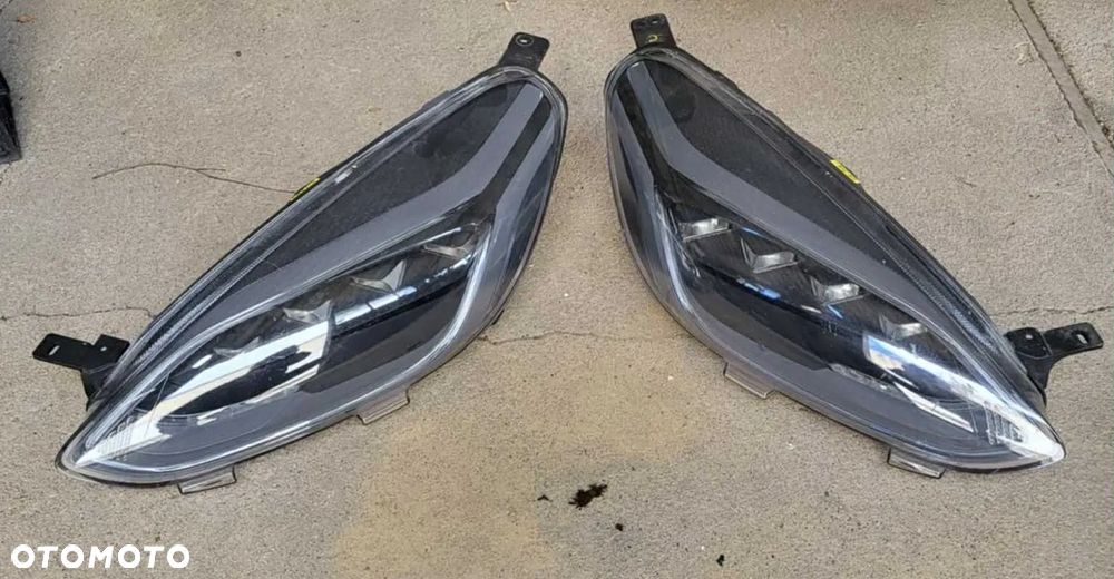 Ford Fiesta Mk8 17r- lampy lampa reflektor soczewki, zwykłe, full led maska lampy pas błotniki - 4