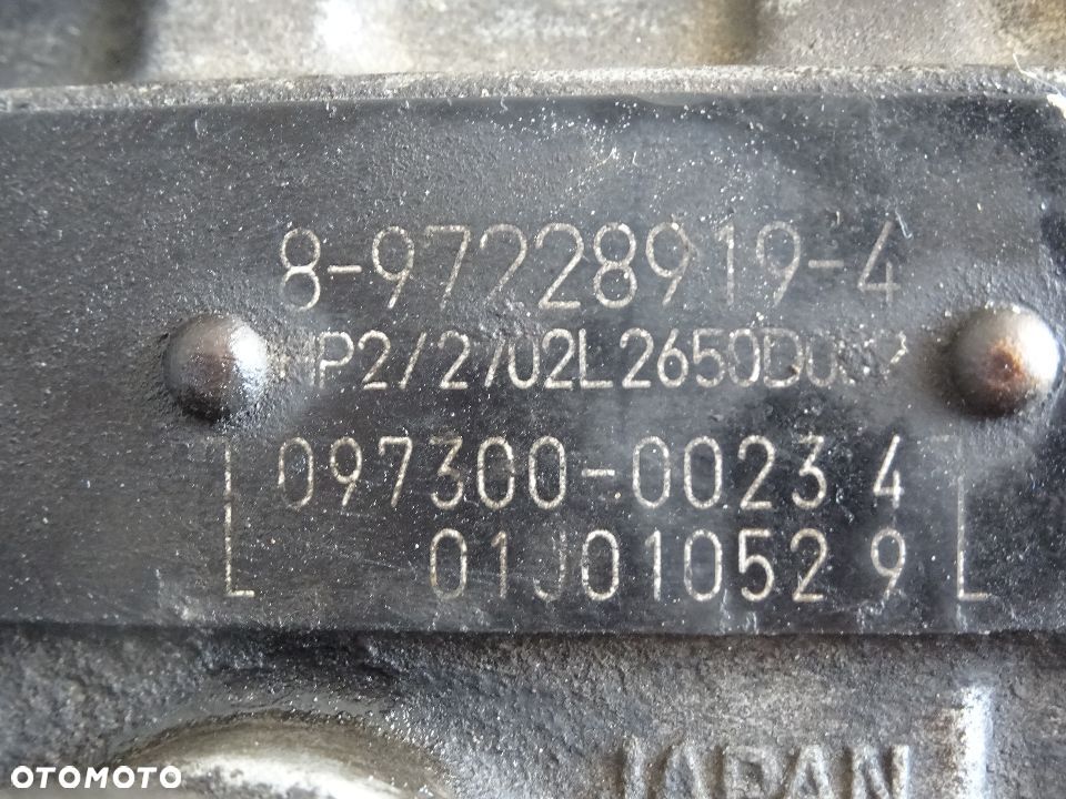 POMPA PALIWA WTRYSKOWA DENSO OPEL VECTRA C SIGNUM 3,0 V6 CDTI Z30DT - 5