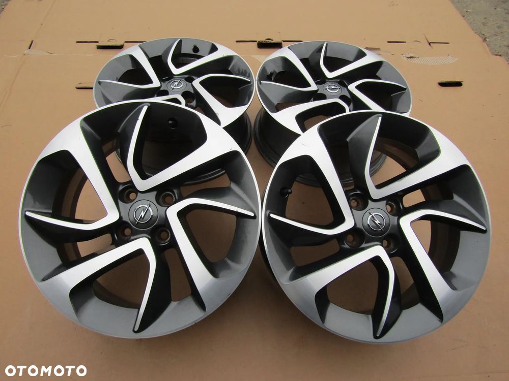 4x Felgi 16 Opel Adam Astra G H Corsa D E Meriva Combo C Karl Fiat Grande Punto Evo 4x100 - 11