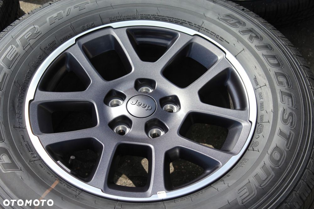 oryg jeep wrangler 18cali 5x127 et44,45 7,5j tpms - 7