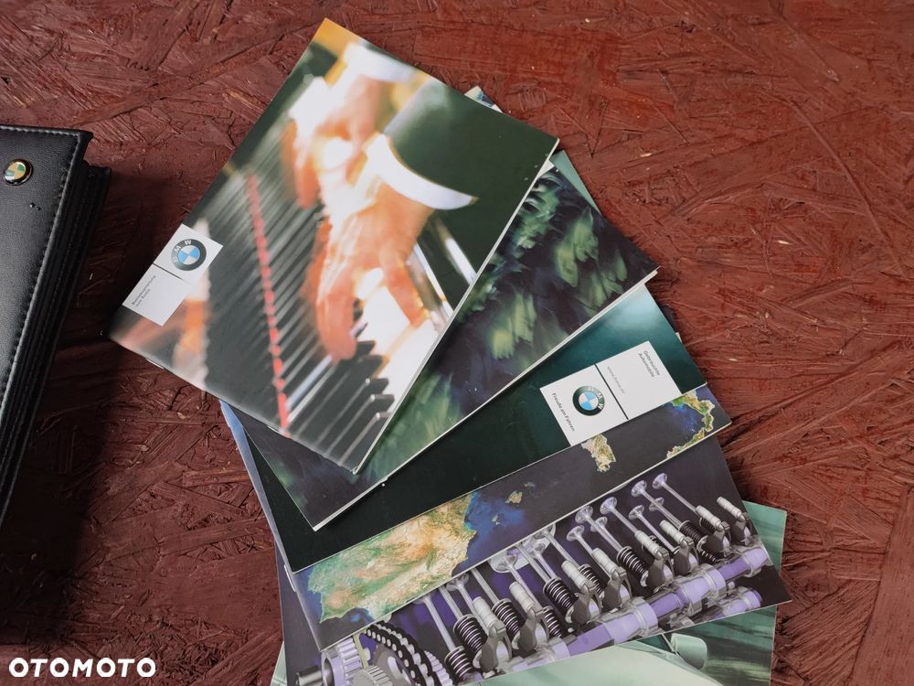 BMW E39 ORYGINALNY KPL. DOKUMENTÓW / INSTRUKCJE OBSŁUGI + POKROWIEC NA DOKUMENTY O NR. 9 789 718 OEM - 4