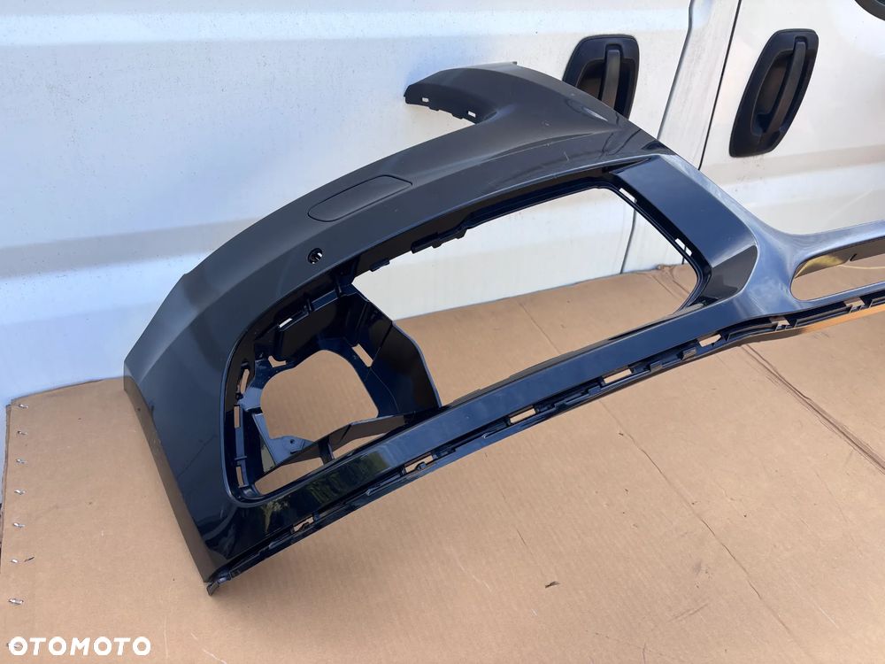 Audi Q5 8R 8R0 Lift 12- Oryginalny Zderzak Przedni Czarny 8R0807437AH Pod Czujniki Parkowania Spryskiwacze 8R0807437AJ 8R0807437AK 8R0807437AL - 8