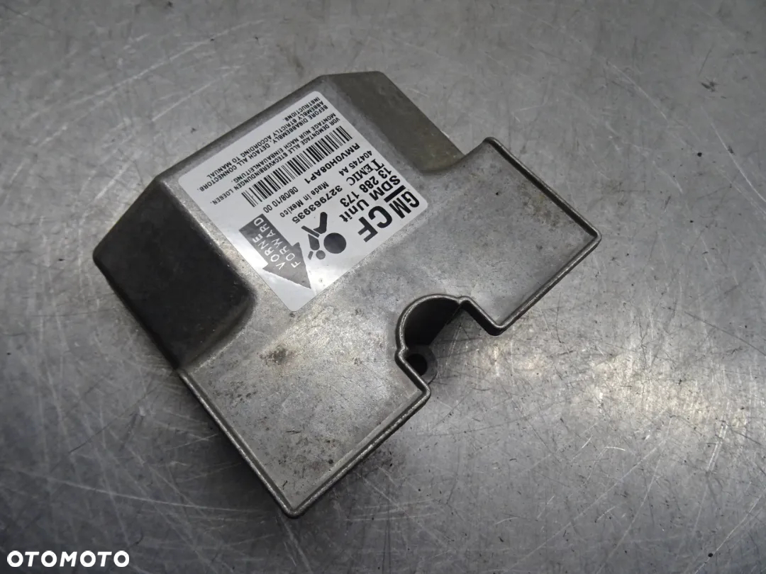 OPEL ZAFIRA B LIFT 1.7CDTI MODUŁ SENSOR AIRBAG 13288178 - 2