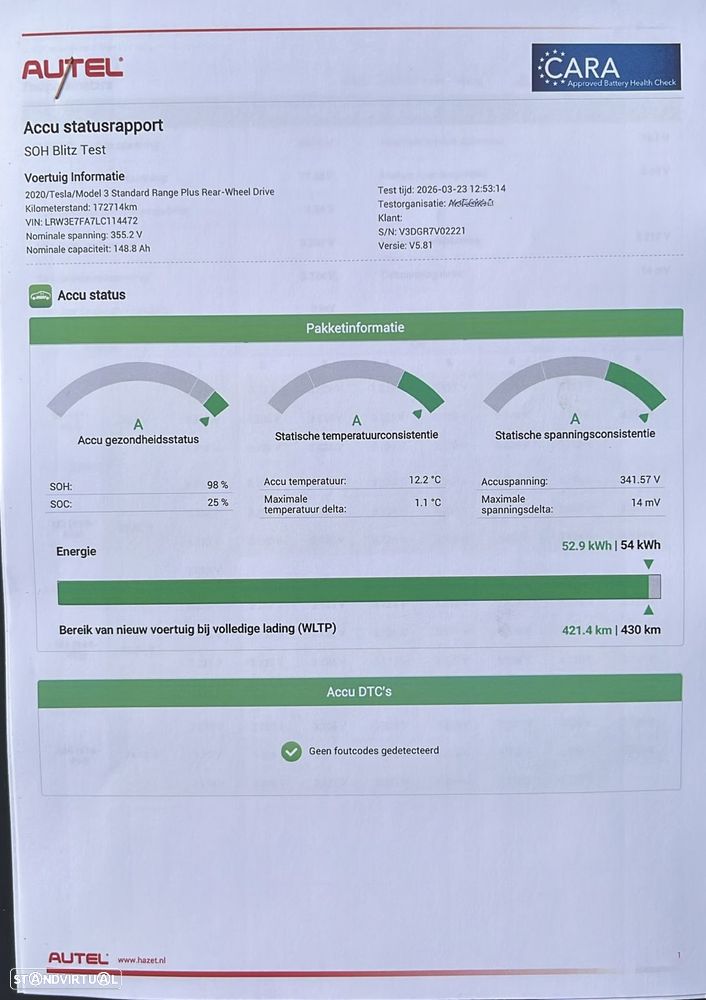 Tesla Model 3 Standard Range Plus RWD - 2