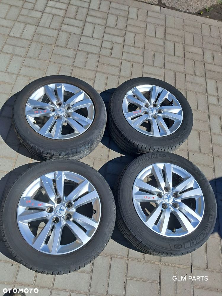 peugeot 308 ii t9 felgi aluminiowe 16" 5x108 7" et44 - 1