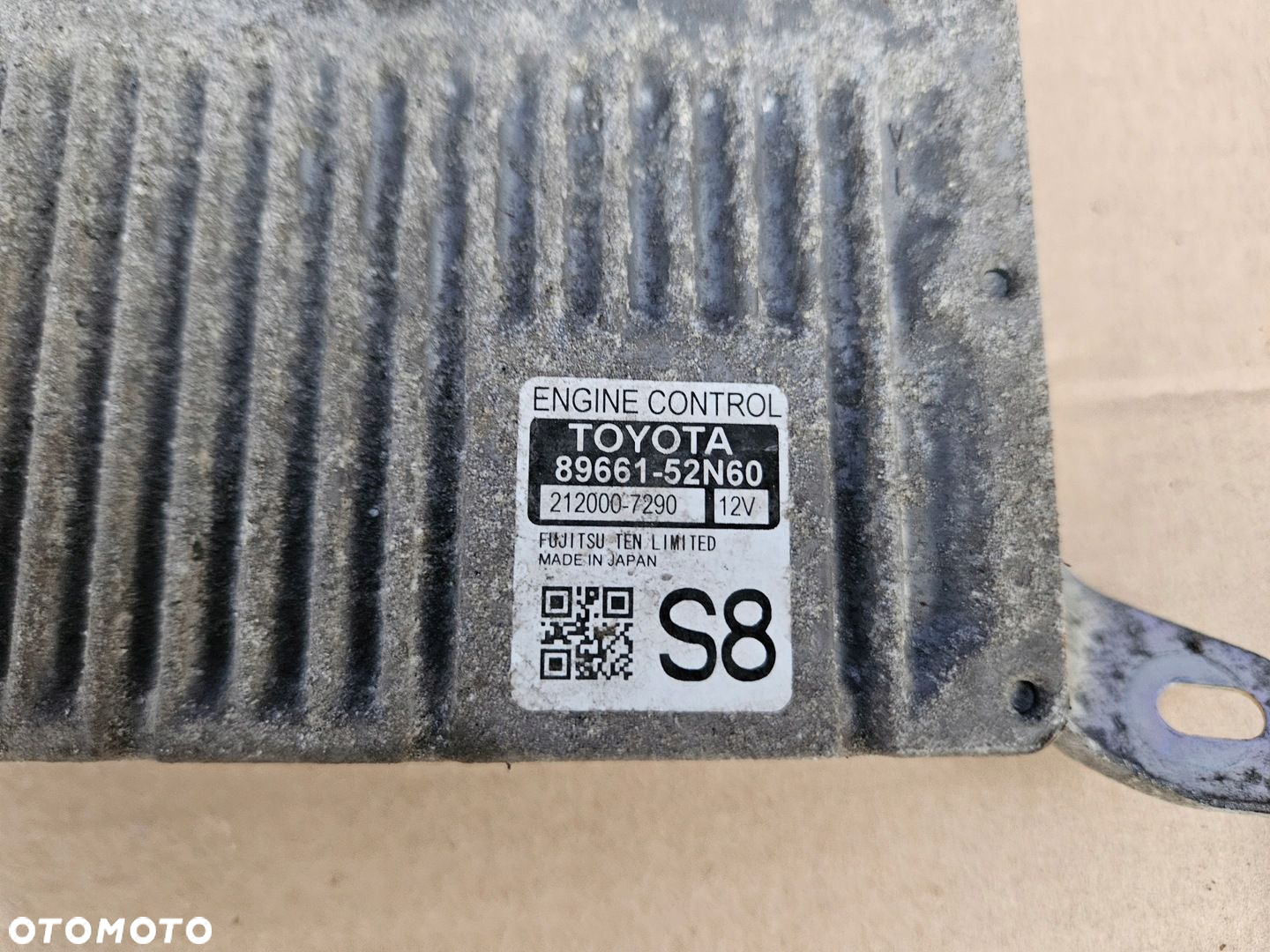 Toyota VERSO S verso-s 1.33 komputer sterownik 89661-52N60 - 2