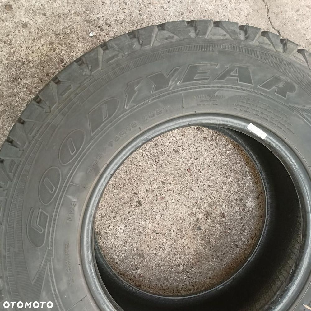 Opony 225/75/15 4szt GOODYEAR 9mm (21410) - 3
