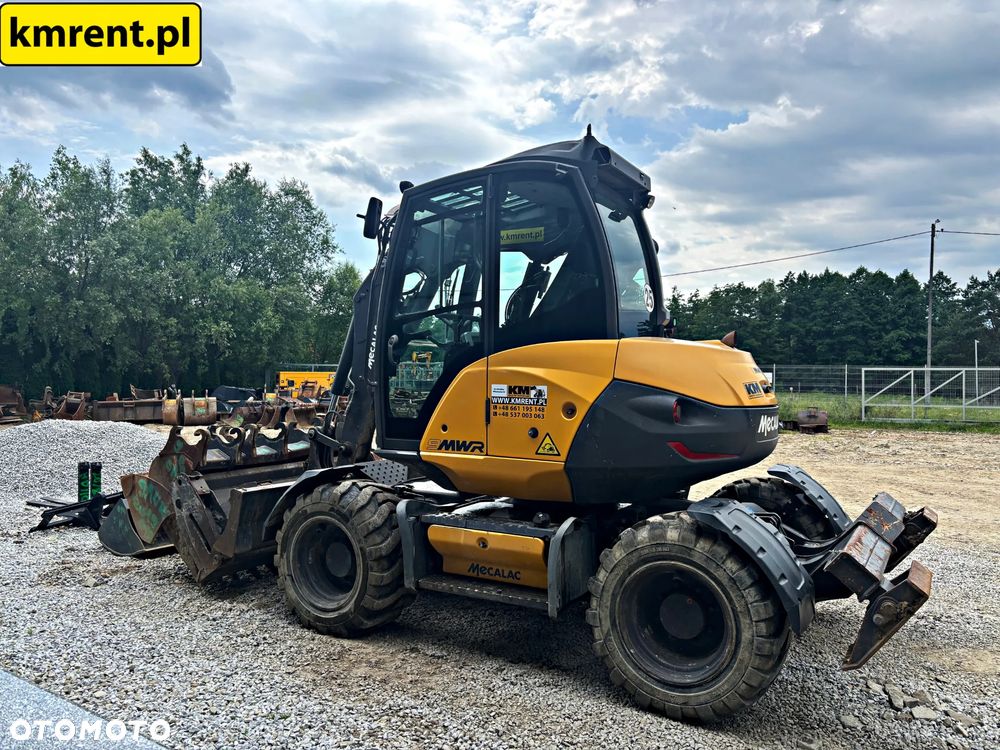 Mecalac 9 MWR KOPARKA KOŁOWA 2019R. | MECALAC 11 KOMATSU PW 98 TEREREX TW 95 110 WACKER NEUSON 100 YANMAR - 16