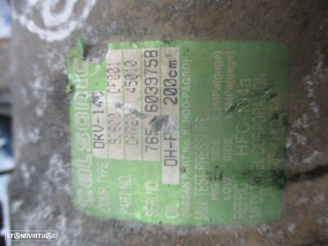 Compressor AC 5060213930 7656039758 926000F001 DKV140 NISSAN TERRANO 2 1997 2.7TDI 125CV 5P VERDE DIESEL CALSONIC - 7