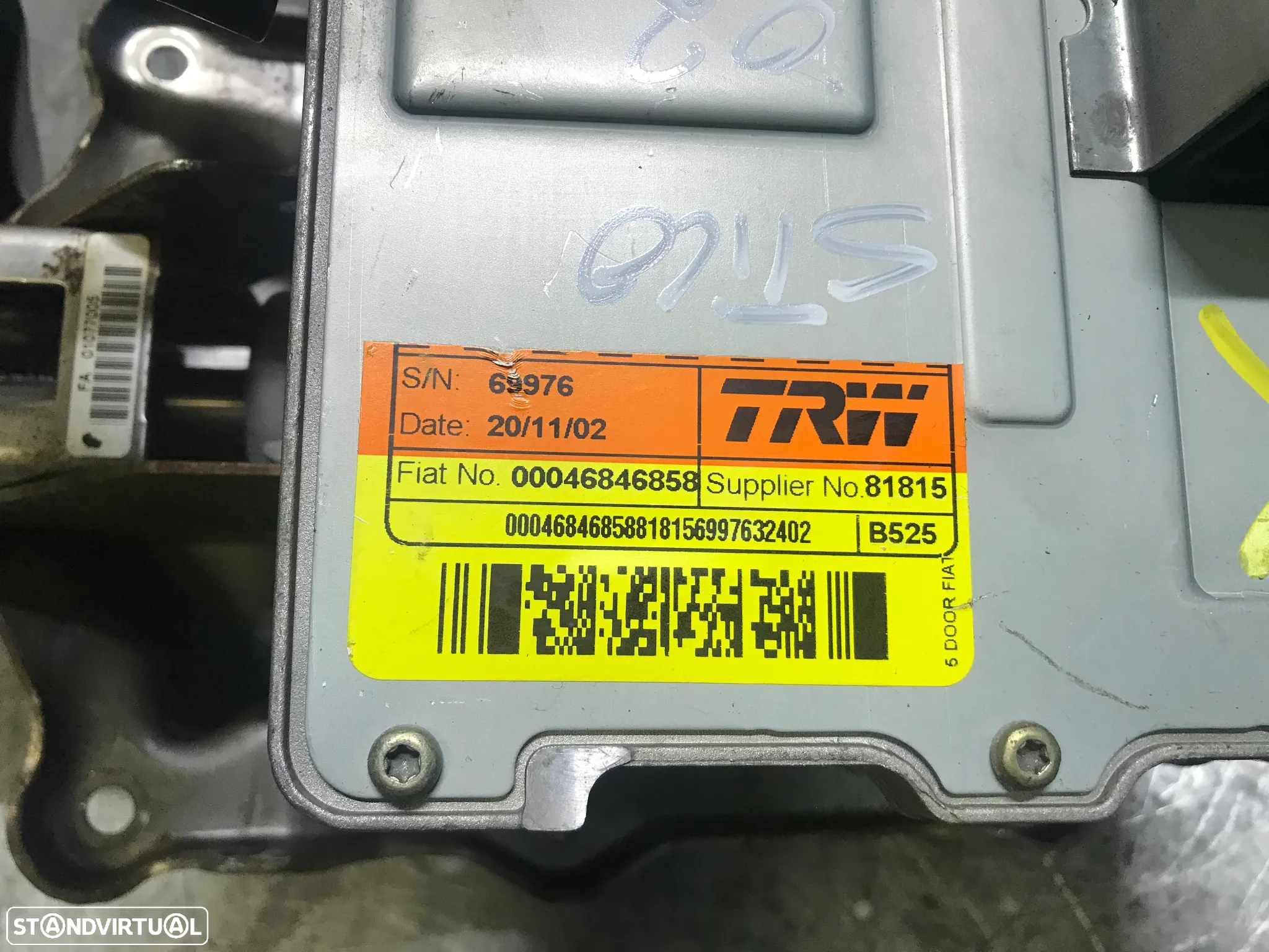 COLUNA DE DIRECÇÃO / DIREÇÃO ELETRICA FIAT STILO 00046846858 - 4