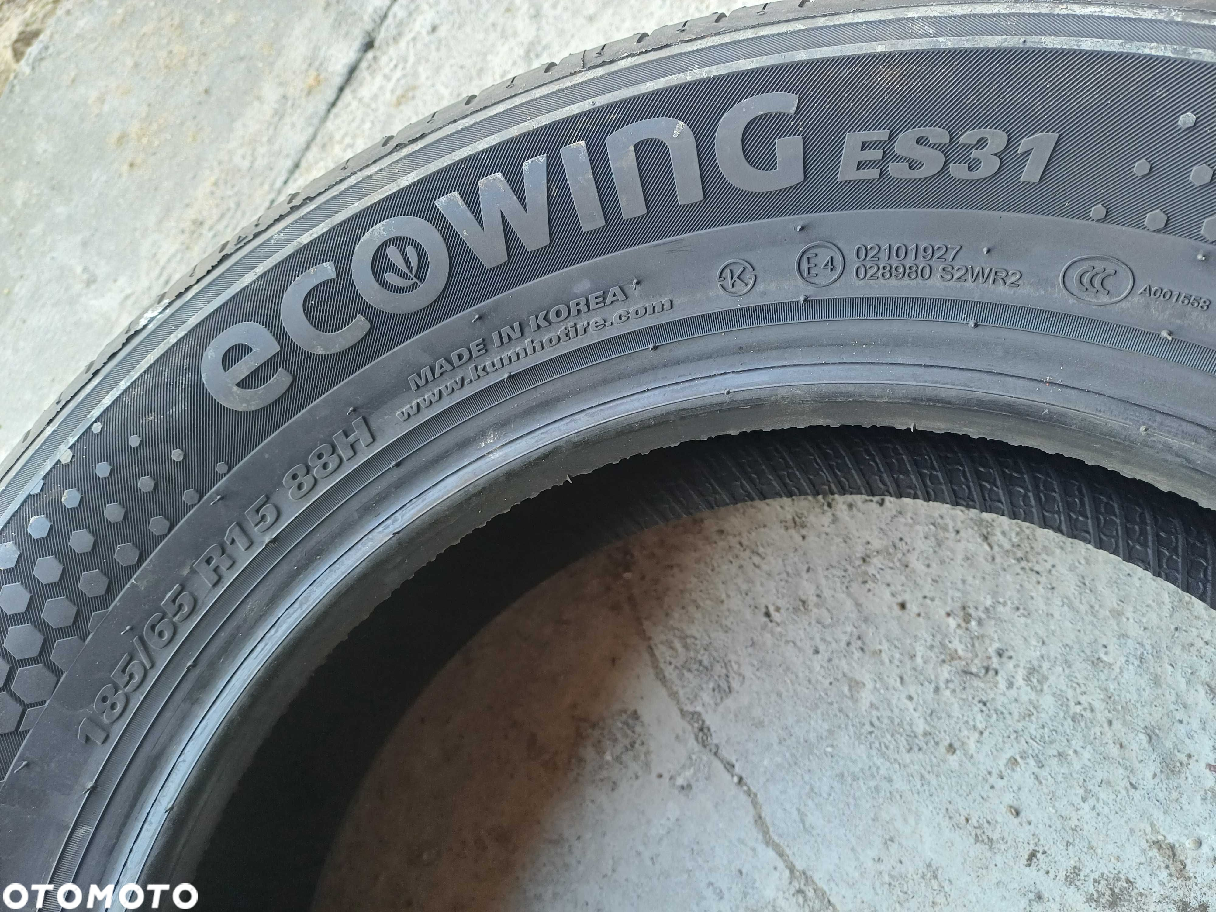 Kumho Ecowing Es31 185/65 R15 88H 2023r Demo - 5