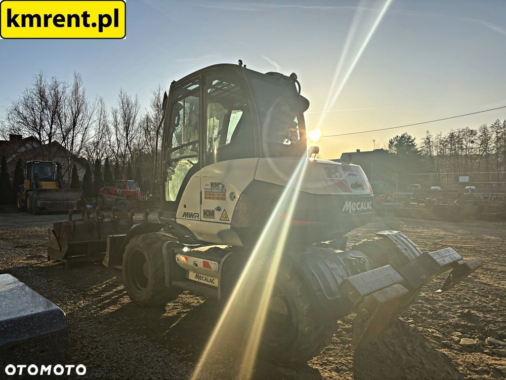Mecalac 9 MWR KOPARKA KOŁOWA 2019R. MTH: 3095 | MECALAC 11 KOMATSU PW 98 TEREREX TW 95 110 WACKER NEUSON 100 YANMAR - 19