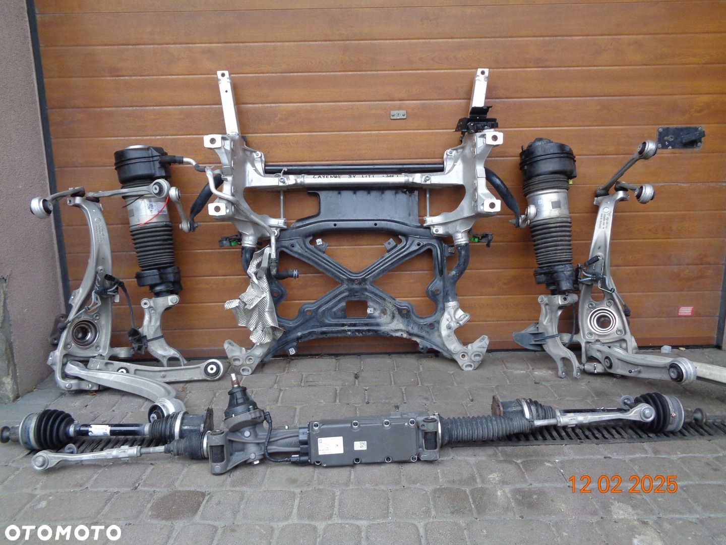 AMORTYZATOR PRZÓD LEWY PORSCHE CAYENNE 9Y0616039C 9Y0616039D - 1
