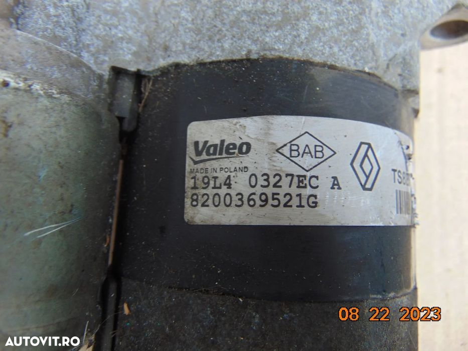Electromotor Dacia 1.2 Sandero logan MCV Renault Clio twingo 1.2 benzi - 2