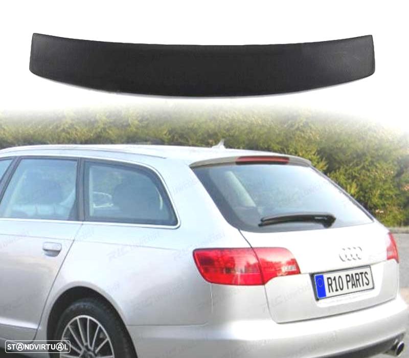 AILERON SPOILER TRASEIRO AUDI A6 C6 4F 04-08 LOOK S-LINE - 1