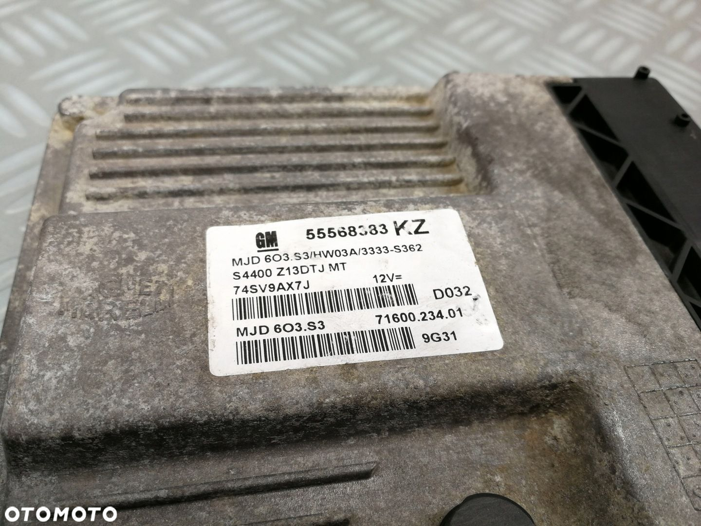 55568383 KZ MJD 6O3.S3 komputer sterownik silnika OPEL CORSA D IV 1,3 CDTI - 4