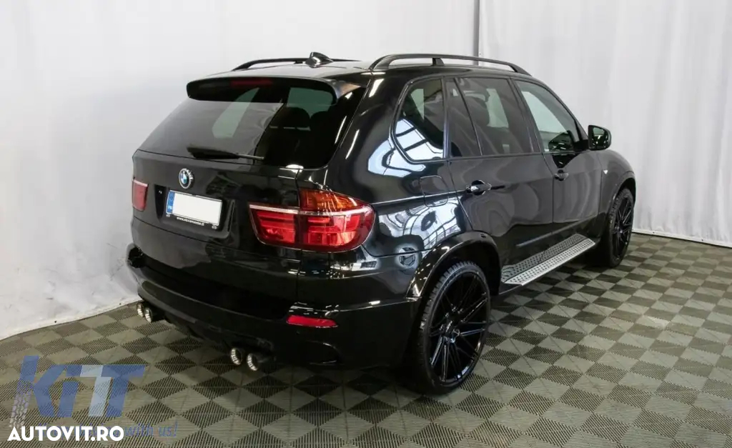Pachet Exterior BMW X5 E70 (2007-2013) cu Prelungiri Aripi X5M M Design - 6