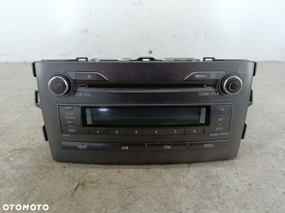 RADIO FABRYCZNE TOYOTA AURIS I 86120-02520 - 4