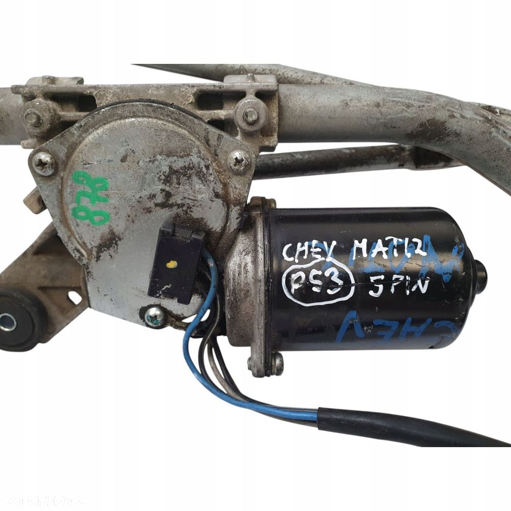 SILNICZEK WYCIERACZEK Chevrolet Matiz II mechanizm przód przedni - 11
