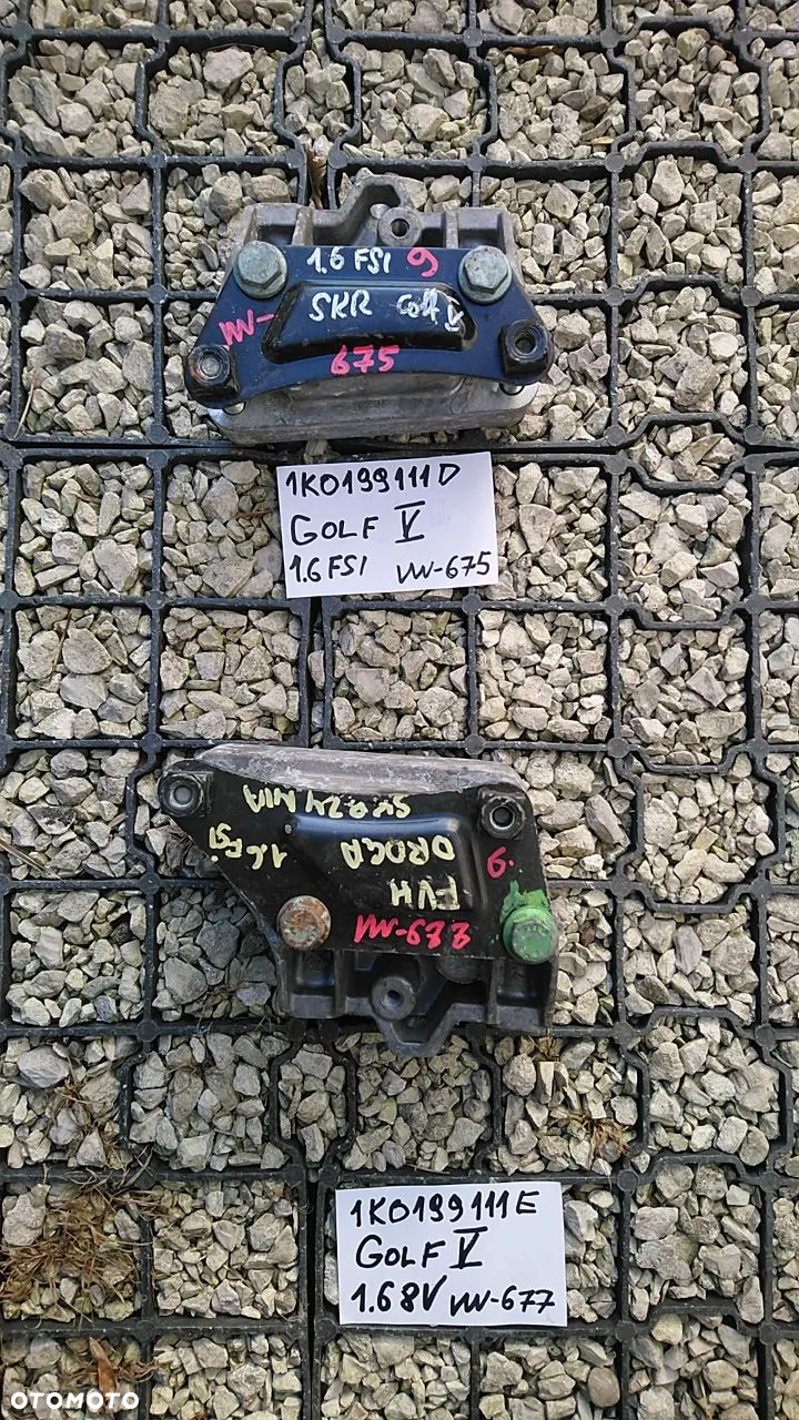 VW ŁAPY NR1 0-650  VOLKSWAGEN AUDI SEAT SKODA ALUMINIOWE ŁAPA MOCOWANIE PODSTAWA - 32