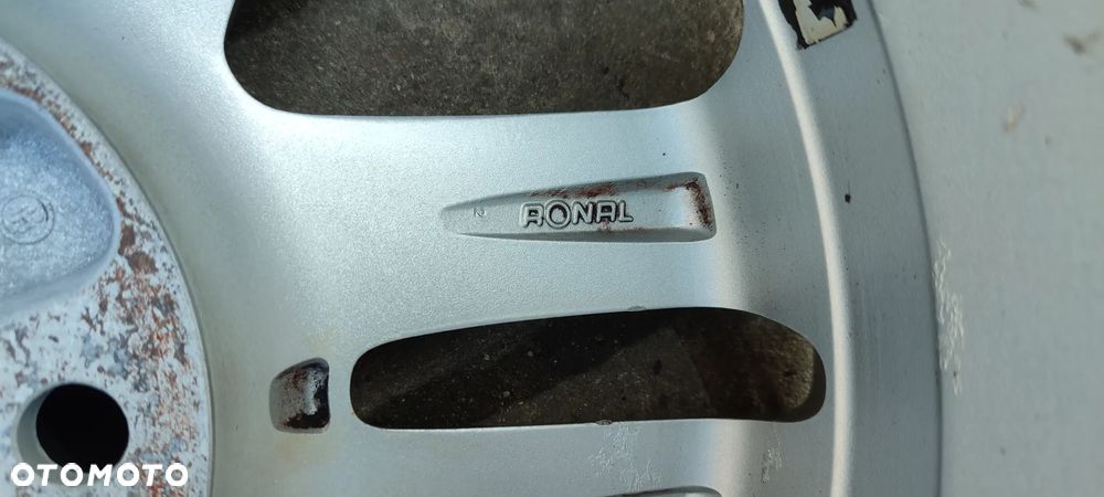 FELGI ALUMNIOWE 5x112 6,5Jx16 CALI ET50 RONAL fi 57.1 1KO601025AJ VW TOURAN GOLF V VI VII JETTA PASSAT AUDI SEAT SKODA KOMPLET 4 SZTUKI - 12