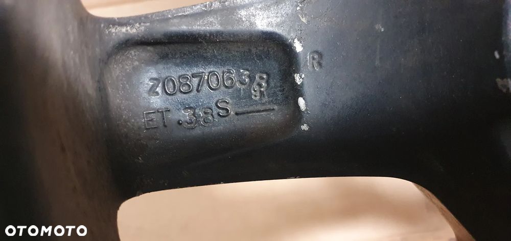 Koło zapasowe dojazdówka zapas felga aluminiowa 5x112 7J 16 ET38 Mercedes W203 - 11