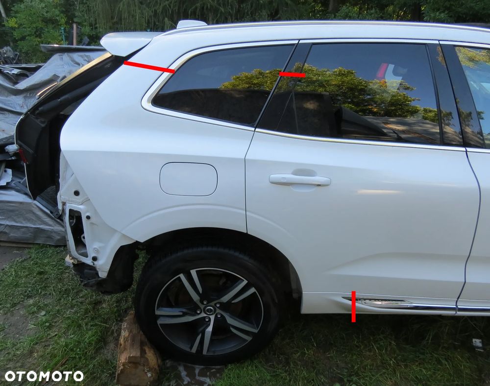 ĆWIARTKA BŁOTNIK PRAWY TYŁ TYLNA 707-46 VOLVO XC60 II - 2