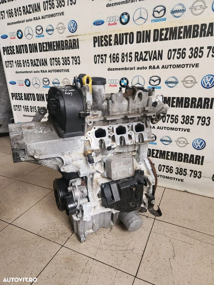 Motor DBY 1.0 TGI Vw T Roc T Cross Polo Tiguan Golf 7 VII Touran Motor 1.0 Benzina Cod Motor DBY Vw - 7