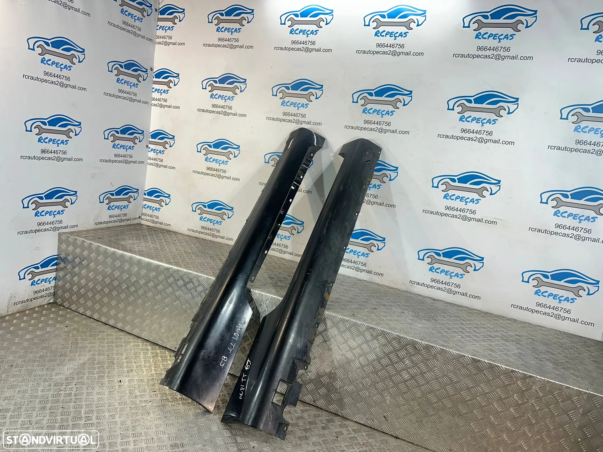 .Embaladeira Saia Esquerda Direita Original Audi TT 8J MK2 8J3 Coupe 8J9 Cabrio 2006 - 2014 - 4