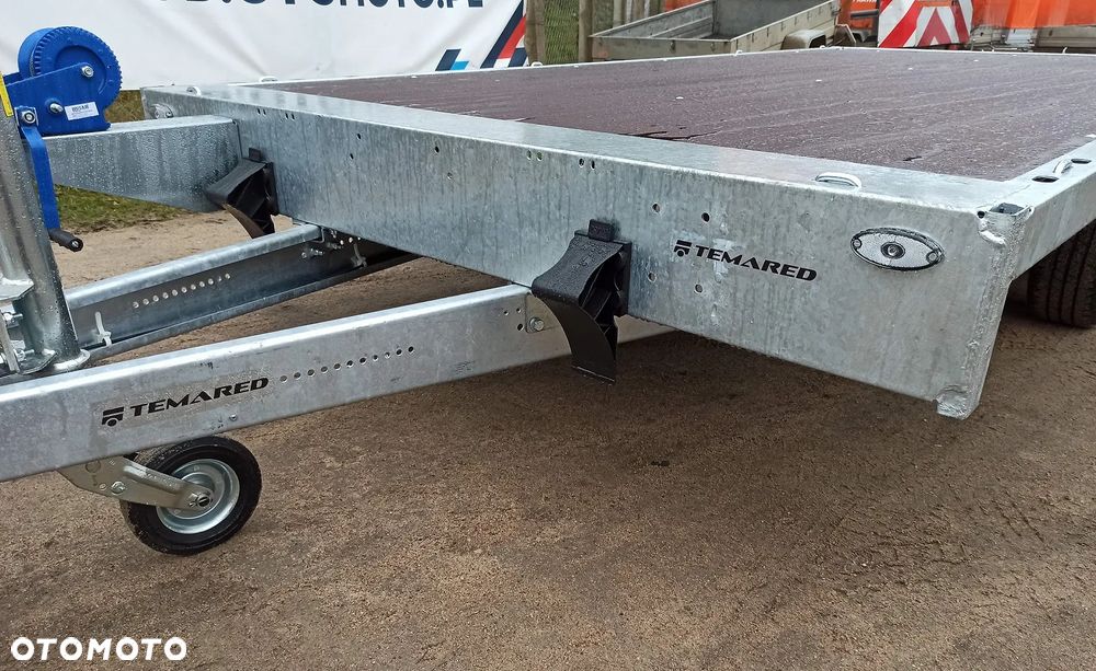 TEMARED Laweta CARPLATFORM 4,5m platforma spawana przyczepa dmc 2,7T - 7