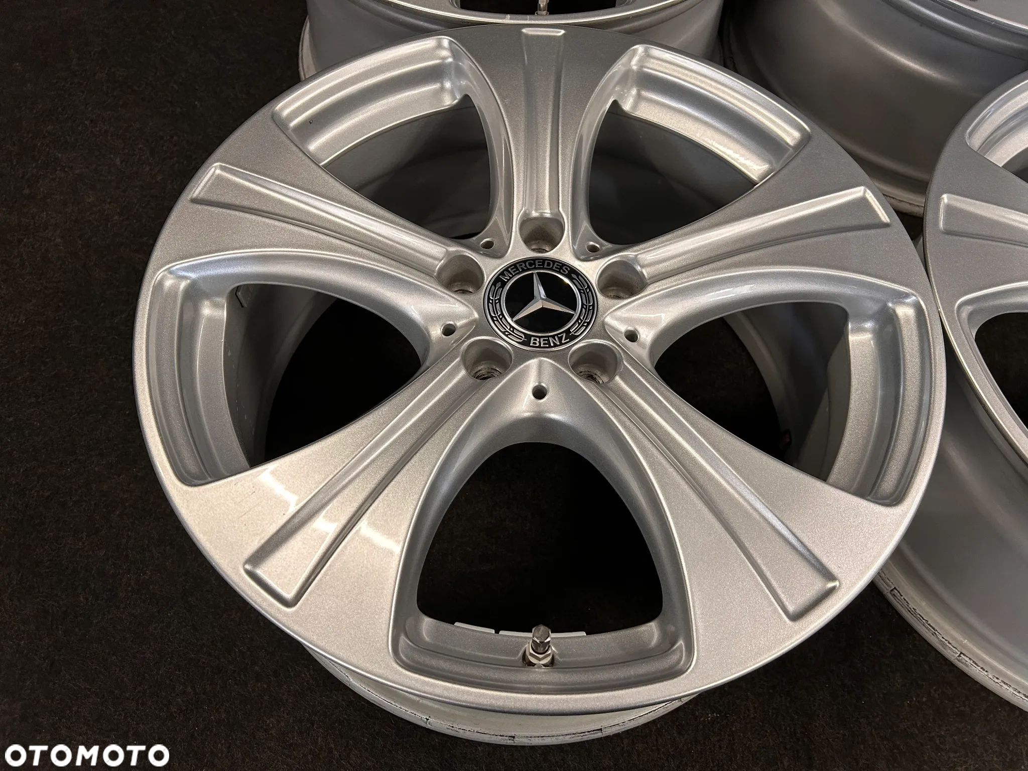 Alufelgi Mercedes GLC X253, GLA, C-Klasa W205, E-Klasa W213, W212 18 cali 5x112 4szt. Ładne z czujnikami! - 10